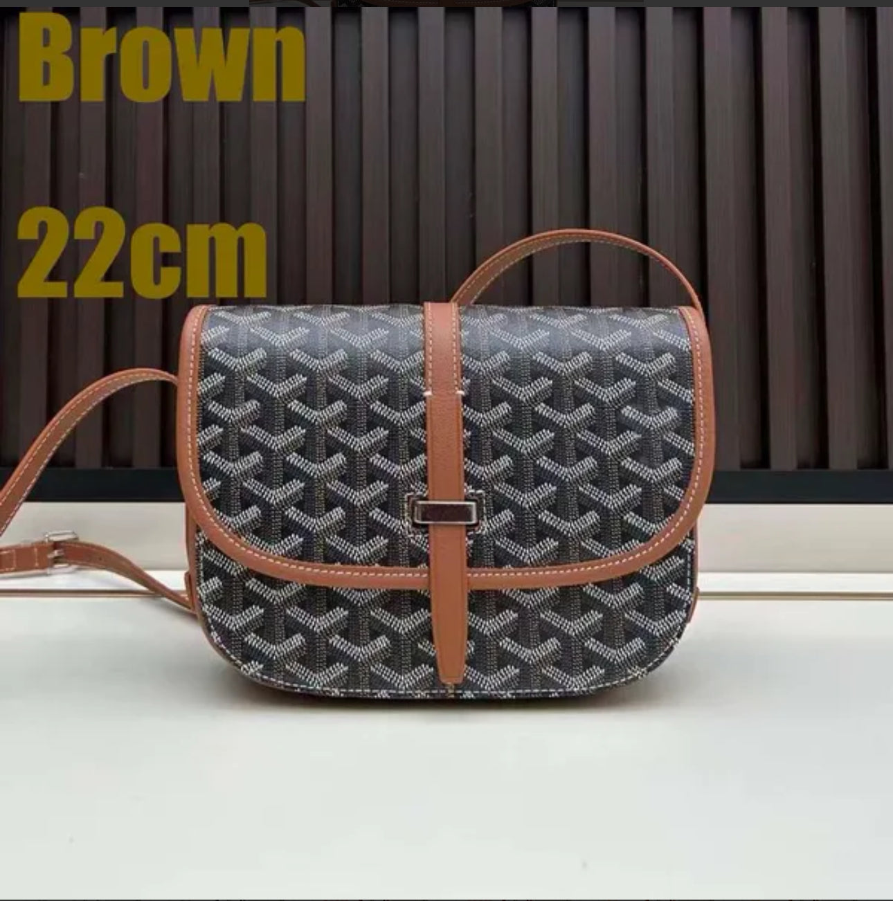 Belvedere II Messenger Bag Coated Canvas MM crossbody bag Royal tushar