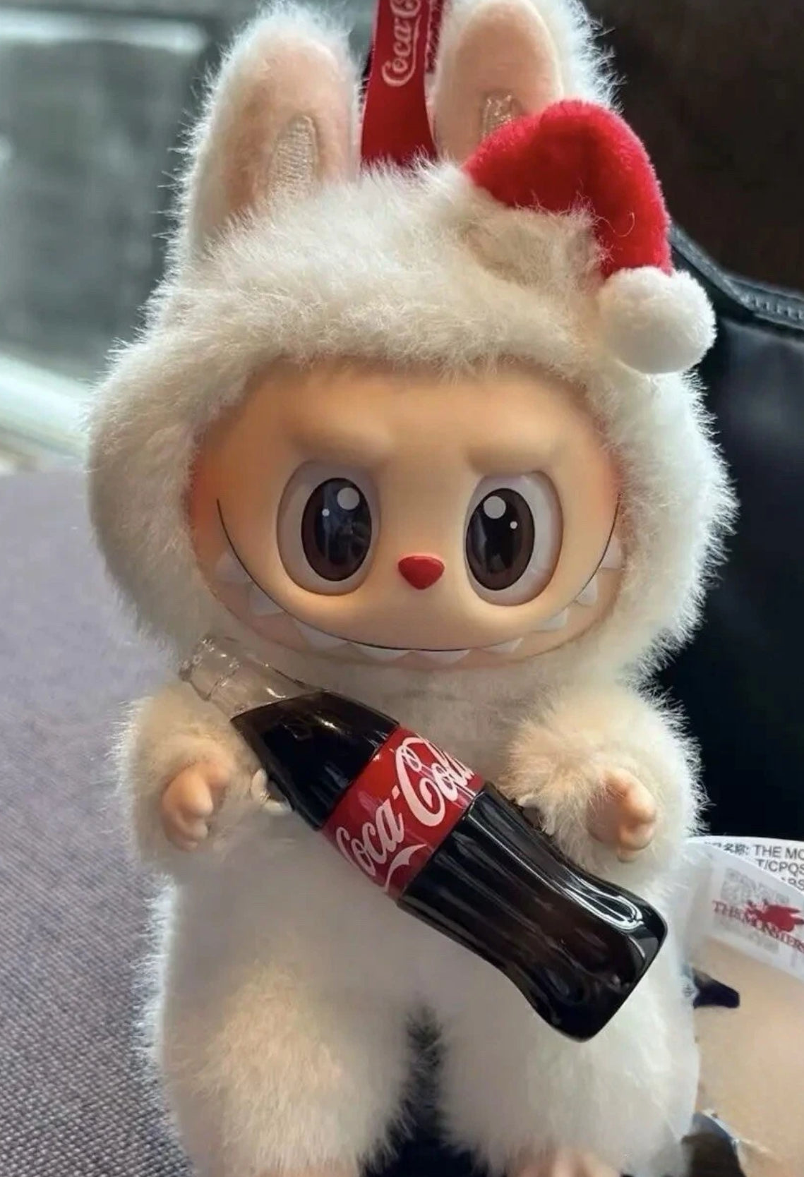 Labubu The Monsters Coca Cola Series Happy Factor Vinyl Plush Figure Royal tushar