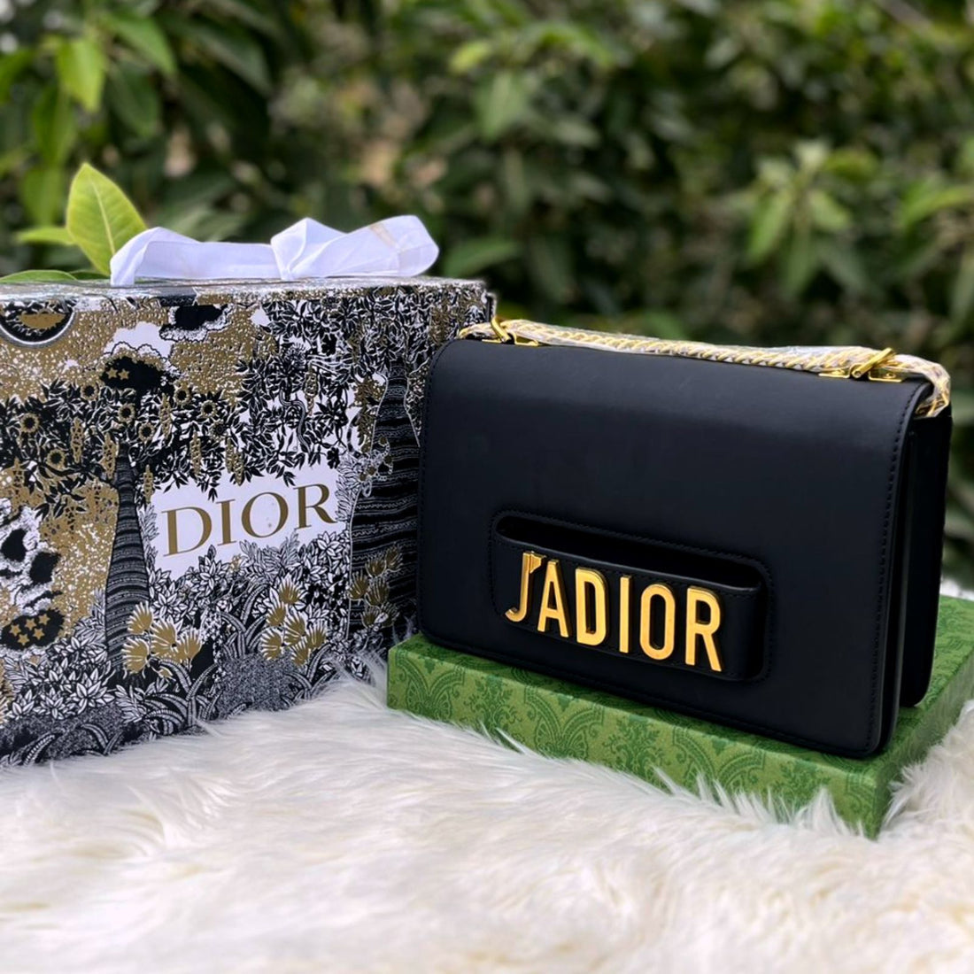 Dior J'Adior Supreme Quality Handbag for Women (Black) Royal tushar