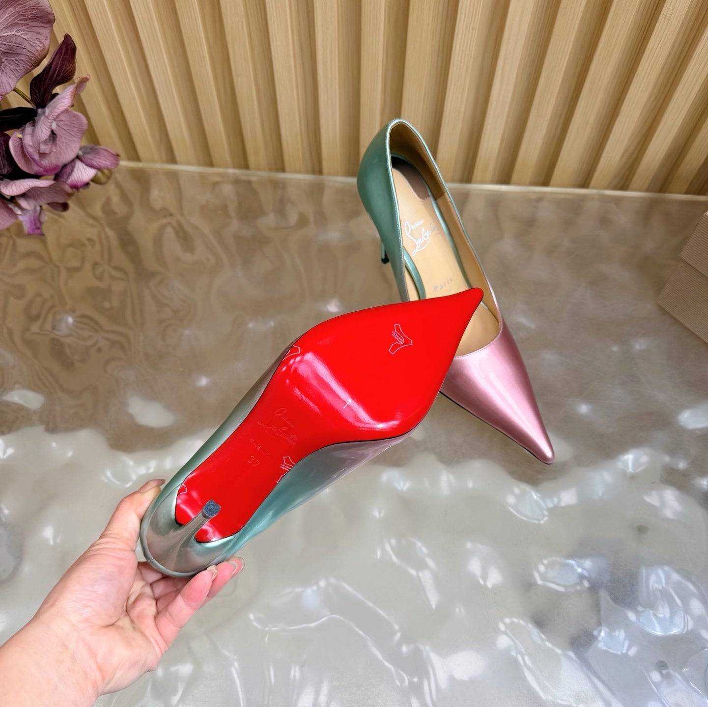 Miss Z
100 mm Pumps Royal tushar