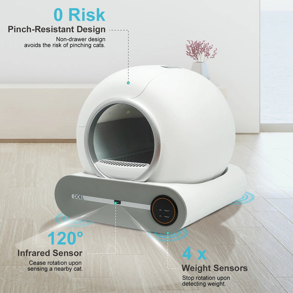 Smart Cat Litter Box Bliss Royal tushar