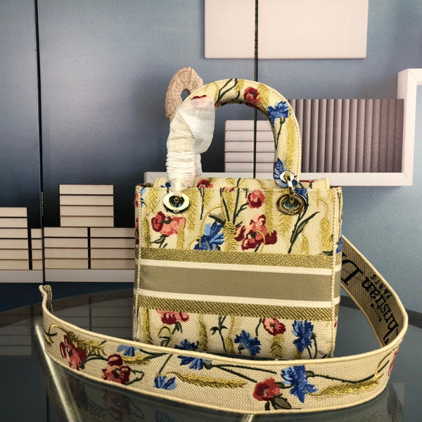 Christian Dior Lady Floral Bag Royal tushar