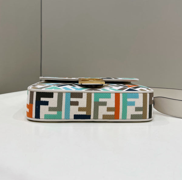 Fendi FF Logo Baguette