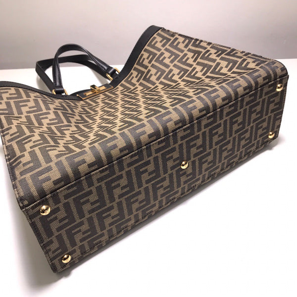 Fendi Peekaboo X-Tote FF Canvas