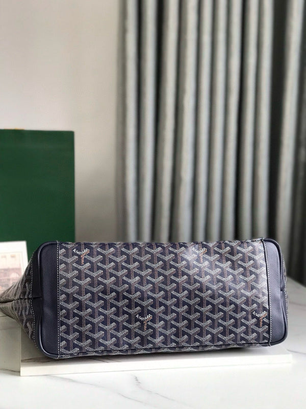 Goyard MM Artois Tote Coated Canvas Royal tushar