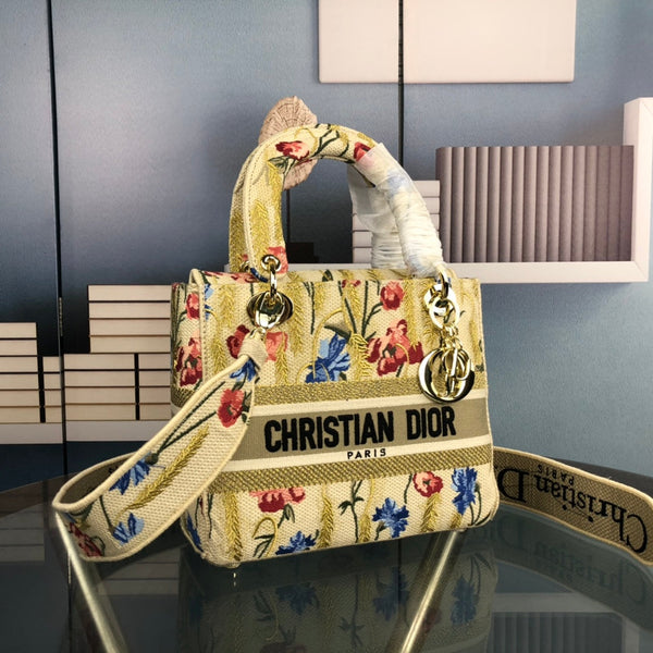 Christian Dior Lady Floral Bag Royal tushar