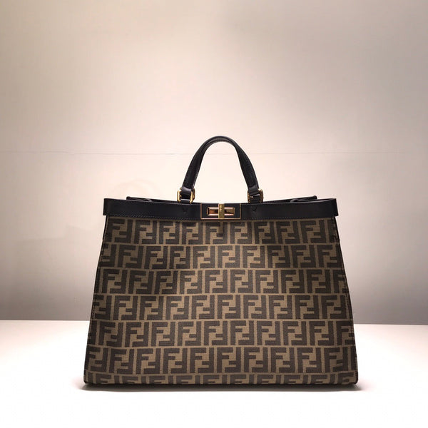 Fendi Peekaboo X-Tote FF Canvas