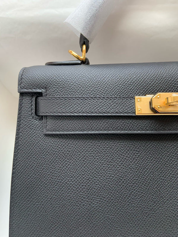 Stylish Noir Leather Bag