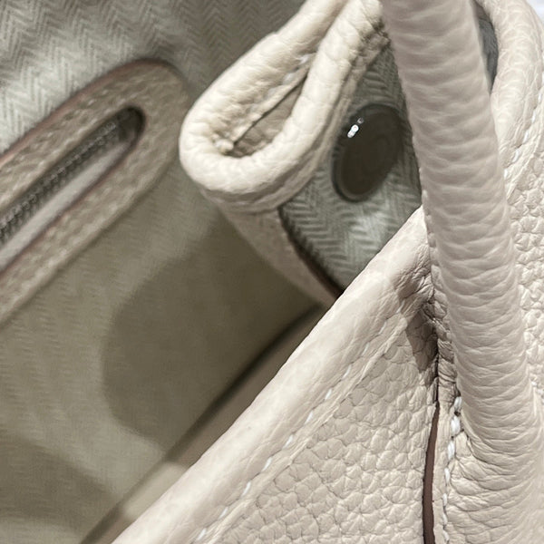 Hermes Garden Party Elegant White Tote Bag