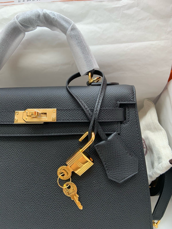 Stylish Noir Leather Bag Royal tushar