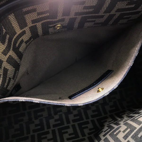 Fendi Peekaboo X-Tote FF Canvas Royal tushar