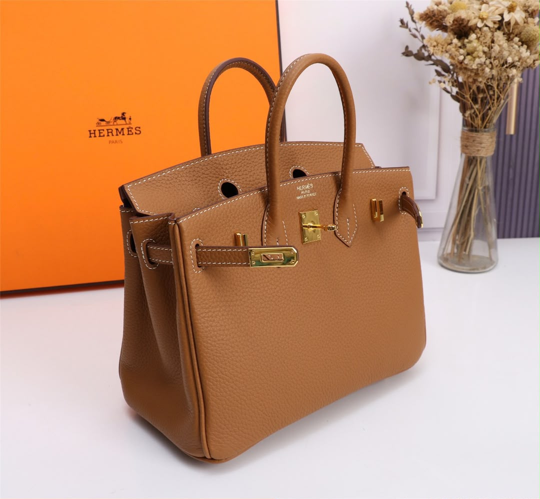 Birkin 25 Gold with box Royal tushar