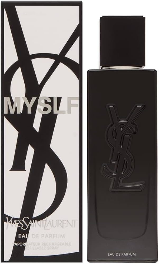 Yves Saint Laurent Ysl Myslf Eau de Parfum Spray Rechargeable Refillable for Men, 3.3 Ounce Yves Saint Laurent