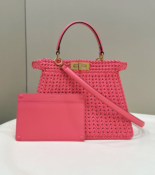 FENDI Peekaboo Handbag Royal tushar