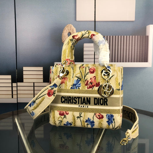 Christian Dior Lady Floral Bag Royal tushar