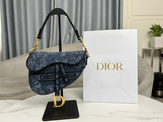 Dior Mini Saddle Bag Royal tushar