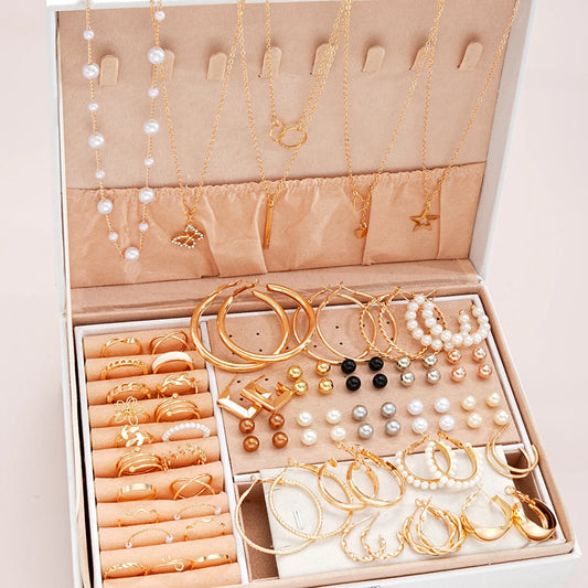 87 PCS Boho Chic Butterfly Jewelry Set Royal tushar