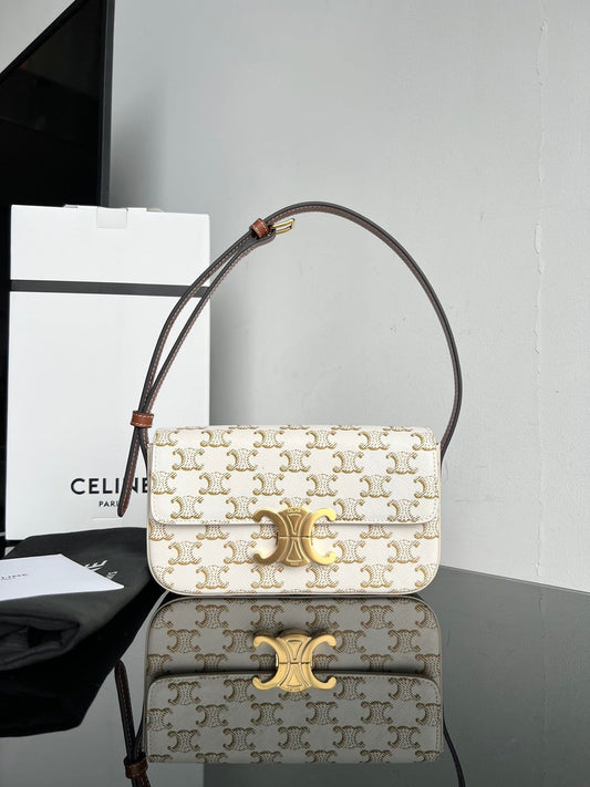 Celine Triomphe Coated Bag Royal tushar